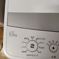 Haier 洗濯機 JW-C55BE 5.5kg 2016年製の画像