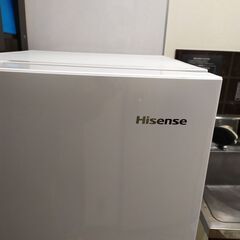 冷蔵庫 Hisense 130L HR-D1301 2017年製の画像