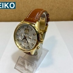 I522　🌈 SEIKO　ビッグデイト　7T04-OAEO  レ...