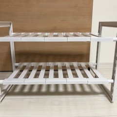 シンク下の棚(ホワイト)