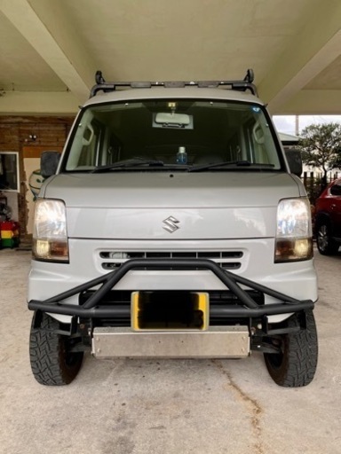 【値引再投稿(35万→30万)】エブリィバン DA64V 2WD 5MT H24年式 リフトアップ車両