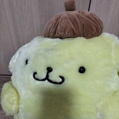 ポムポムプリンの大きなぬいぐるみの画像