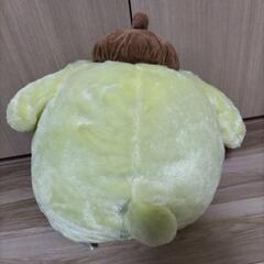 ポムポムプリンの大きなぬいぐるみの画像