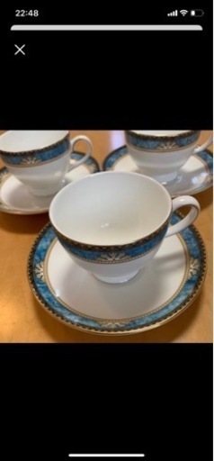 ウェッジウッドコーヒーカップソーサー