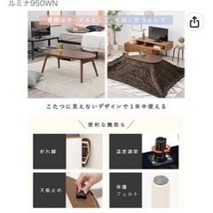 ミニこたつの画像