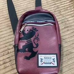 Admiral  ショルダーバック　ワインレッド