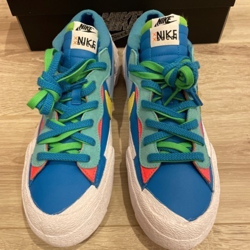 【未使用品】NIKE BLAZER LOW SACAI CAWS 