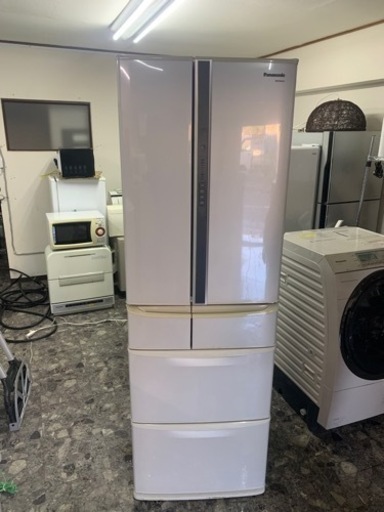 5km以内配送無料　保証付き　Panasonic パナソニック NR-FTF424-H 冷蔵庫 415L 6ドア フレンチドア【大型】 Y2640977