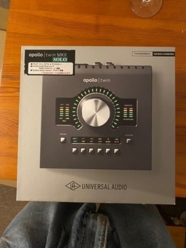 オーディオインターフェイスUAD Apollo twin mkⅡ solo