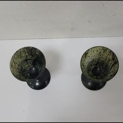 【値下】翡翠  玉杯 グラス 石製 中国工芸品の画像