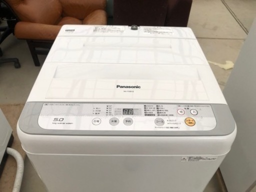 2017年製 Panasonic 5.0kg洗い洗濯機 NA-F50B10