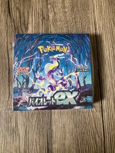ポケモンカード バイオレットex 新品未開封box シュリンク付き