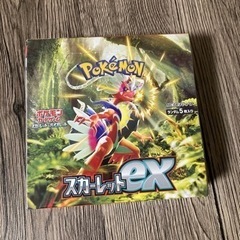 ポケモンカード スカーレットex 新品未開封box シュリンク付き