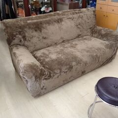  処分 わけあり ソファー 専用カバー付き 2.5人掛けの画像