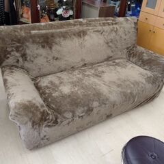  処分 わけあり ソファー 専用カバー付き 2.5人掛け