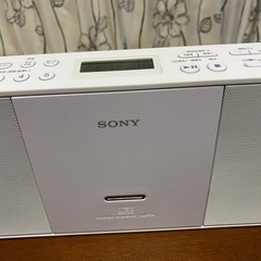 【受け渡し決定】ソニー CDラジカセ ZS-E30