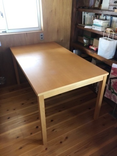 無印良品　ダイニングテーブル　ワークテーブル　テーブル