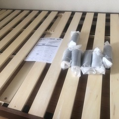 セミダブルベッドフレーム　決まりましたの画像