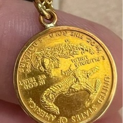 k18 k24 自由の女神　Liberty coinの画像