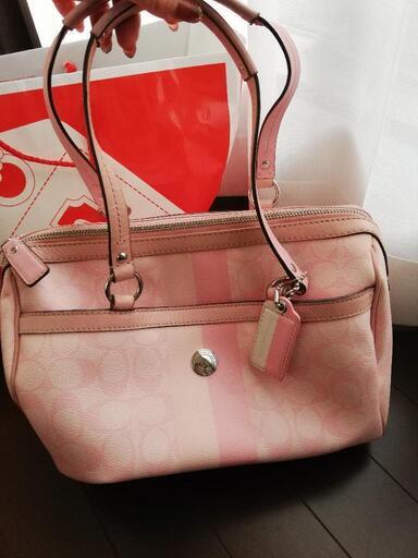 さくら色COACHバッグ