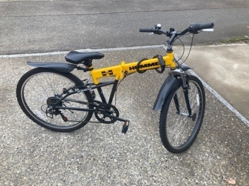 ハマー自転車　取りに来ていただける方お願いします。