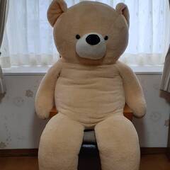 【お取引中】特大くまのぬいぐるみの画像
