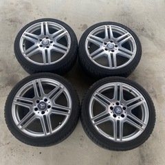 メルセデスベンツ　アバンギャルドAMGラインW204 バリ溝