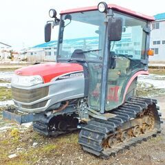 ヤンマー トラクター CT122 フルクローラー キャビン パワ...