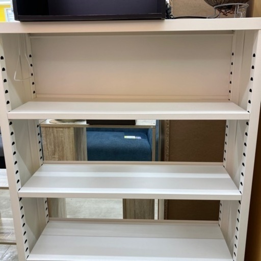 ⭐️5段スチールラック⭐️ホワイト家具⭐️美品