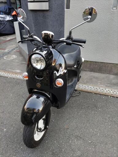 【黒艶白挿】ヤマハ vino-DX(SA54J)4ST-FI車 2017年式! 自賠責付! お洒落!