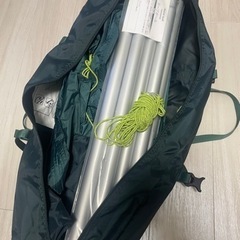 mont-bell ビッグタープHX + アルミタープポール240 2本