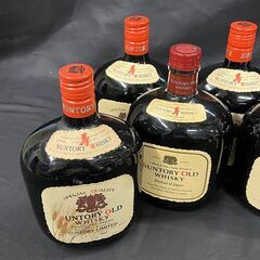 SUNTORY サントリー OLD オールド ウイスキー 750ml 760ml 7本セットの画像