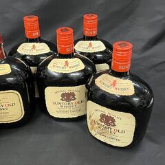 SUNTORY サントリー OLD オールド ウイスキー 750ml 760ml 7本セットの画像