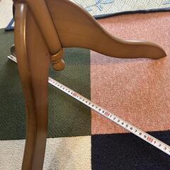 木製ハンガーラックの画像