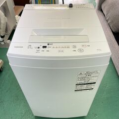 ★東芝★ 新生活 4.5kg洗濯機 2020年 AW-45M7(W) TOSHIBA 1人暮らし 50/60Hz共用 コンパクト 生活家電 福島 郡山市 a