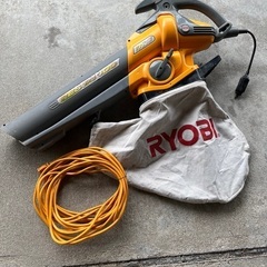 RYOBI ブロアバキューム　集塵機