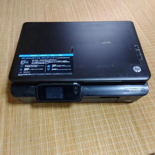 hpプリンターと4色インク付き