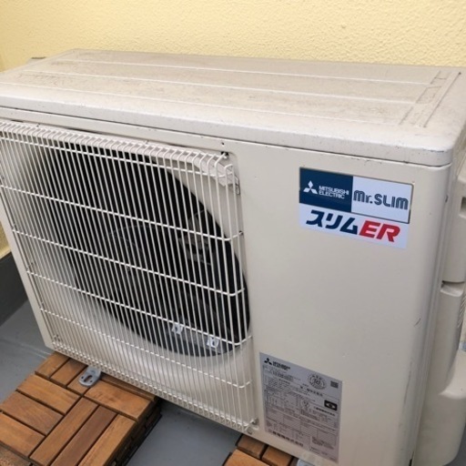 三菱　エアコン　室外機　セット　2021年製