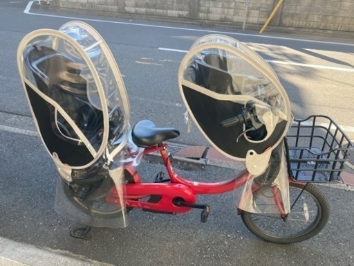 チャイルドシート付き電動自転車