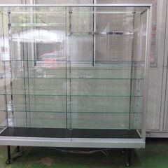 業務用 ガラスショーケース 店舗ディスプレイ 約幅1800㎜×高1870×奥 業務用 ガラスショーケース 店舗ディスプレイ 約幅1800㎜×高1870×奥