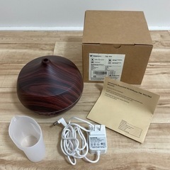 アロマディフューザー 加湿器 LEDライト付き