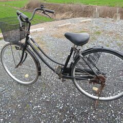 26インチ自転車/錆有・現状渡し・パンクなし・防犯登録解除済み・...