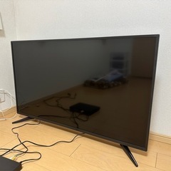 50インチテレビ+DVDプレイヤー