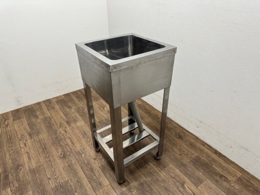 業務用　ステンレス　１槽シンク流し台　店舗　飲食店　厨房　W360ｘD３６０ｘH７９０ｍｍ