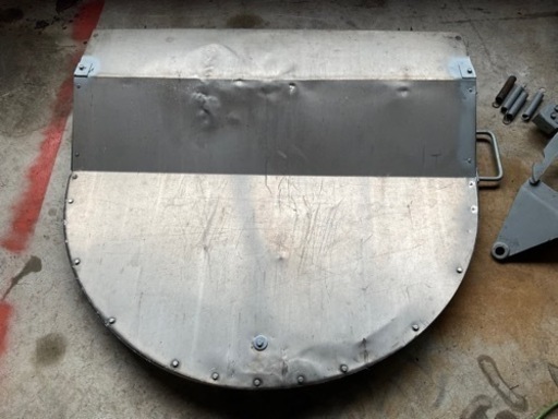 ミキサー車アルミ製ホッパーカバー