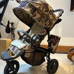「決まりました」エアバギー　雨カバーつき