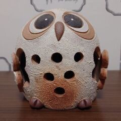 フクロウの照明