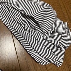 ストライプリボンブラウスの画像