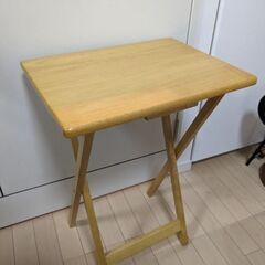 折りたたみテーブル（48×36×66cm）※折り畳み時（48×5...