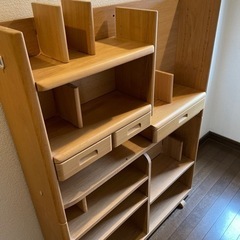 お子様用簡易本棚の画像